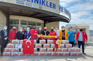 Galatasaraylılardan Kamu Görevlilerine 10 bin adet su desteği
