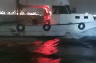 Gemlik'te Trol Teknesi Yakalandı
