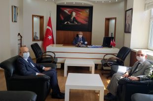 İşkur İl Müdürü Gemlik Kaymakamını Ziyaret Etti