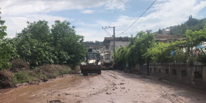 Muratoba'da Yağışlar Etkili Oldu