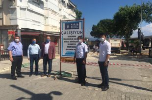 Kumla Abdullah Aslan Caddesinde Parke Taşı