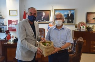Kaymakam Dönmez’den veda ziyareti
