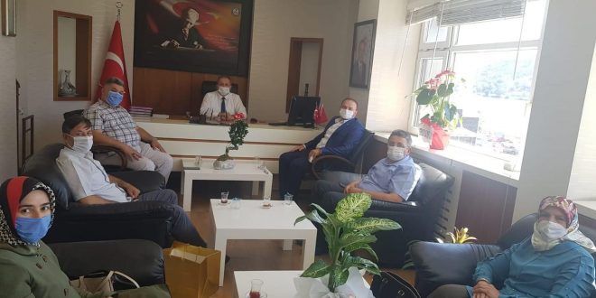 AK Parti Heyetinden  Kaymakam'a Ziyaret