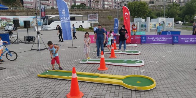 Spor çocukların ayağına gidiyor