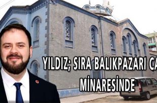 Yıldız; Sıra Balıkpazarı Camii Minaresinde
