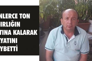 Gemlik Çimtaş'ta iş Kazası, 1işçi hayatını kaybetti