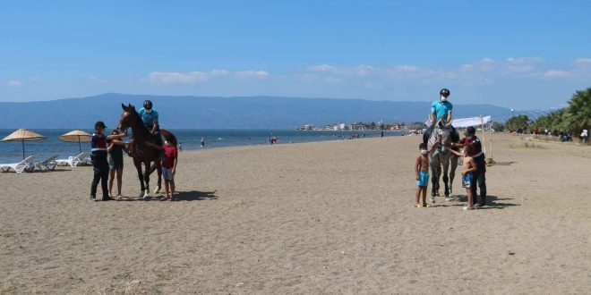 Bursa'nın sahilleri ve piknik alanları atlı jandarma timlerine emanet