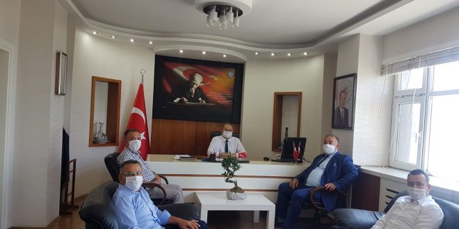 Borsa’dan Kaymakam Hasan Göç’e Hayırlı Olsun Ziyareti