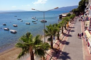Kumla sahil yolu artık daha konforlu