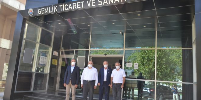 Gemlik Kaymakamı Göç'ten GTSO Ziyareti