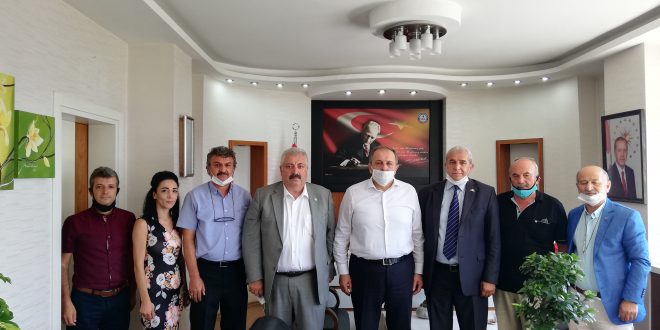 İYİ Partiden Kaymakam Göç’e Ziyaret