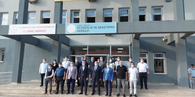 GEMLİK  “E-SINAV MERKEZİ” HİZMETE GİRDİ  
