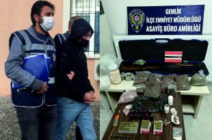 GEMLİK'TE BİNLERCE GRAM UYUŞTURUCU YAKALANDI