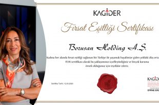 BORUSAN, KAGİDER’DEN FEM SERTİFİKASI ALDI