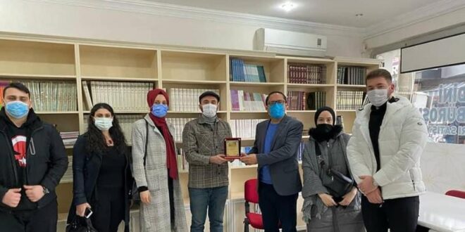 AK Gençlik Gemlik'ten İlçe Müftüsüne Veda Ziyareti