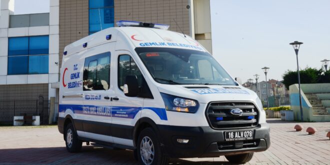 Gemlik Belediyesi Hasta Nakil Ambulansı hizmete başlıyor (2)