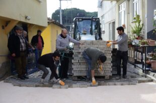 Karacaali’ye belediye dokunuşu