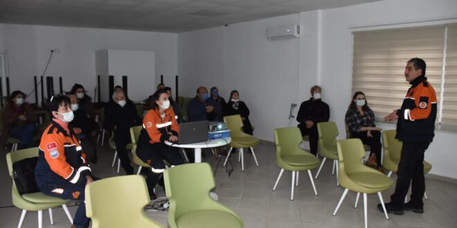 Yaşlı Konukevi’nde Afet Eğitimi