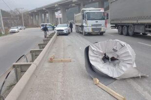 TIRDAN DÜŞEN RULO, AZ KALA FELAKETE YOL AÇACAKTI