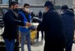 ÜLKÜ OCAKLARINDAN CUMA ÇIKIŞI MASKE VE KOLANYA DAĞITIMI