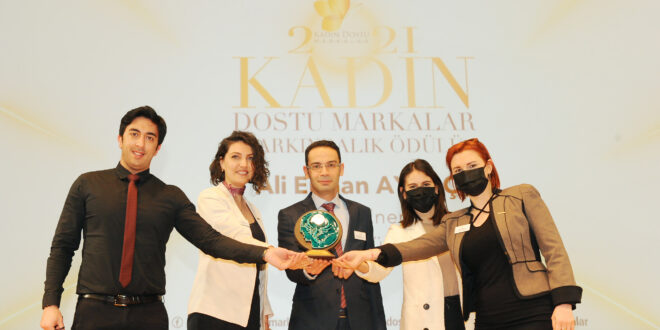 8 MART DÜNYA KADINLAR GÜNÜ’NDE LİMAK ENERJİ’YE ANLAMLI ÖDÜL