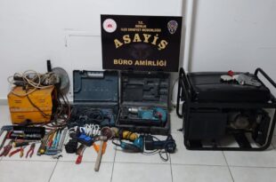 HIRSIZLIK ÜRÜNLERİ ELE GEÇİRİLDİ