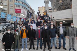 Ülkü ocakları şehitlerimiz için lokma dağıttı