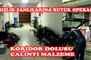 Gemlik'te Polisten Hırsızlık Operasyonu