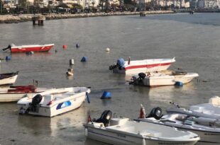 Gemlik Sahilini gören şaşkına dönüyor