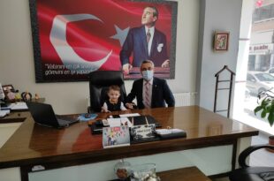 Halk Eğitim'de Makam Minik Bartu'nun