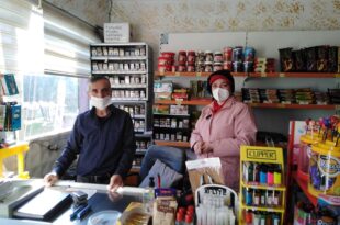 Muhtar Türe'den Mahalle Bakkalına Sahip Çık Projesi