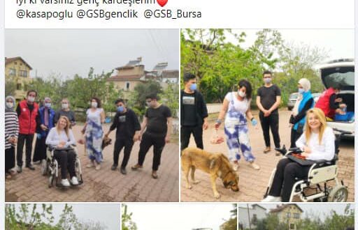 Ak Parti Bursa eski Milletvekili Bennur Karaburun ‘dan Gemlik’li Gençlere ‘ İyi ki varsınız genç kardeşlerim’ paylaşımı