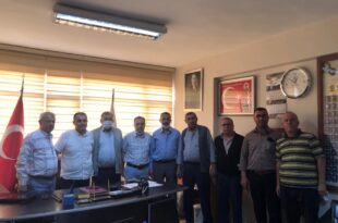Gürle, Otobüsçüler ve Minibüsçüler Kooperatifini Ziyaret Etti