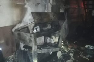 Lazer makinesi patlaması korku dolu anlar yaşattı