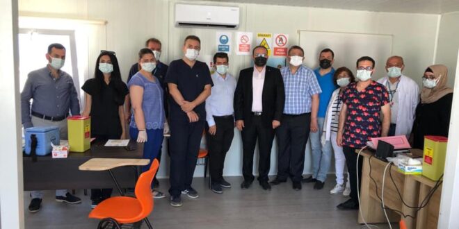 TOGG Şantiyesinde Aşılama Mesaisi