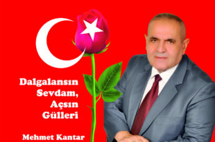Kantar'ın ilk şiir kitabı yayınlandı