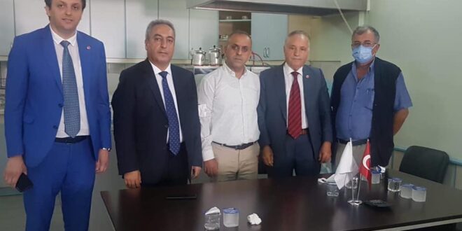 Arif Tak Esnaf Odasına da konuk oldu