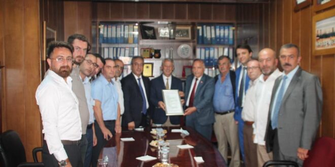 Arif Tak’tan hayırlı olsun ziyareti