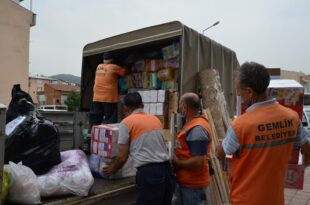Gemlik Kent Konseyi’den yangın bölgesine önemli destek