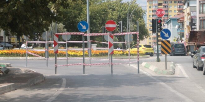 Hastane yolu tek yön oldu