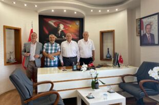 Kumla Otobüsçüler Kooperatifinden Kaymakam  Göç'e Ziyaret