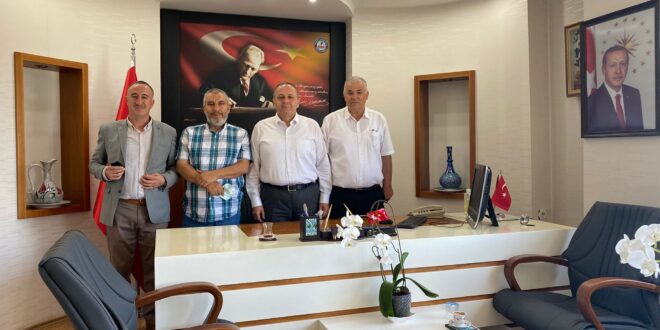 Kumla Otobüsçüler Kooperatifinden Kaymakam  Göç'e Ziyaret