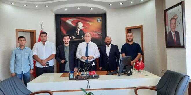 GEMLİK ÜLKÜ OCAKLARINDAN KAYMAKAMA ZİYARET