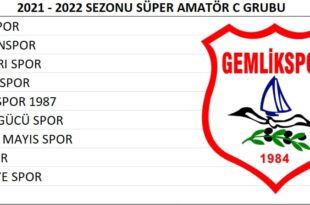 GEMLİKSPOR’UN RAKİPLERİ BELLİ OLDU