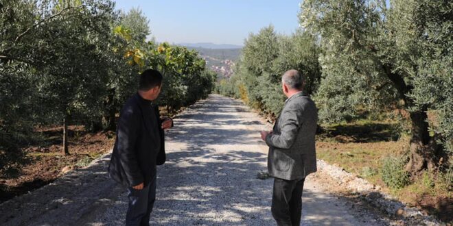 Katırlı Muratoba arasına 2 bin 500 metrelik yeni yol