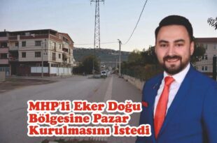 MHP'li Eker Doğu Bölgesine Pazar Kurulmasını İstedi