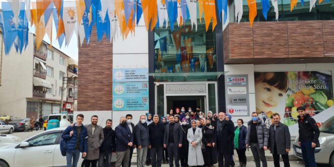 AK Parti Gemlik'te Sahada
