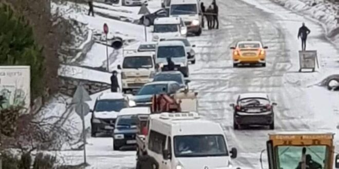 Gemlik’te don ve buzlanma hayatı olumsuz etkiliyor