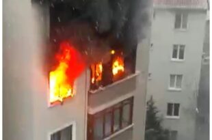 Gemlik’te ev yangını