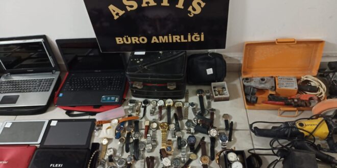HIRSIZLIK ÜRÜNLERİ SERGİLENDİ